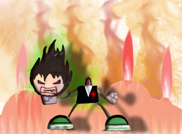Creation of horror fireboy: Step 4